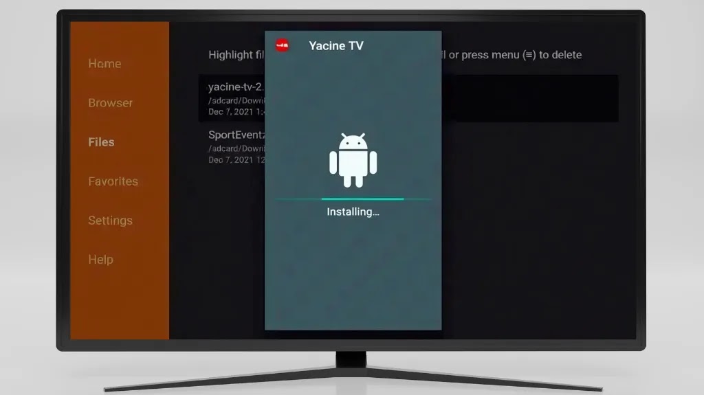 شاشة تثبيت تطبيق Drama Live Pro على التلفاز